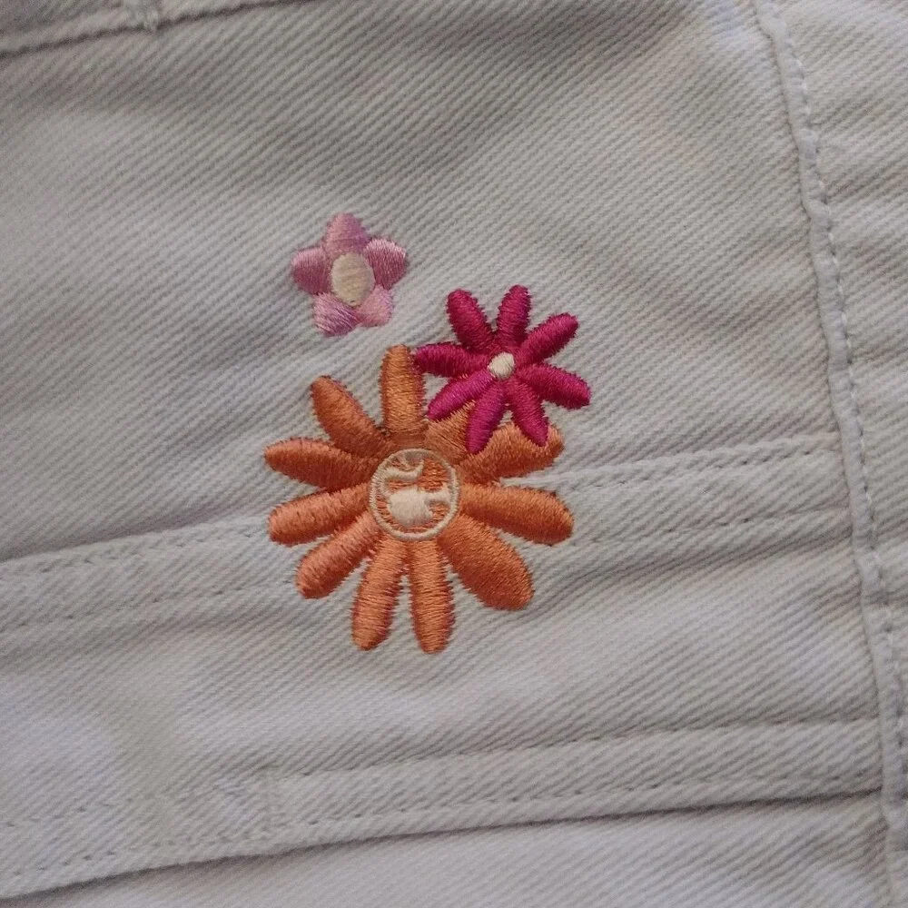 Barbie Truck Tour Lavender Denim Jacket Embroidered Logo 100% Cotton - Picture 5 of 14